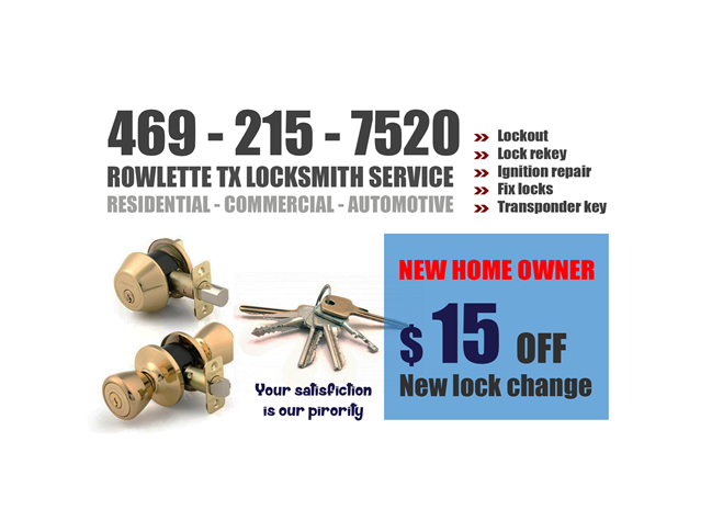 Locksmith Rowlett TX